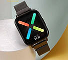 Розумні смарт годинник режим роботи до 3 днів знімний ремінець гарантія 12 місяців Smart DTX Black, фото 2