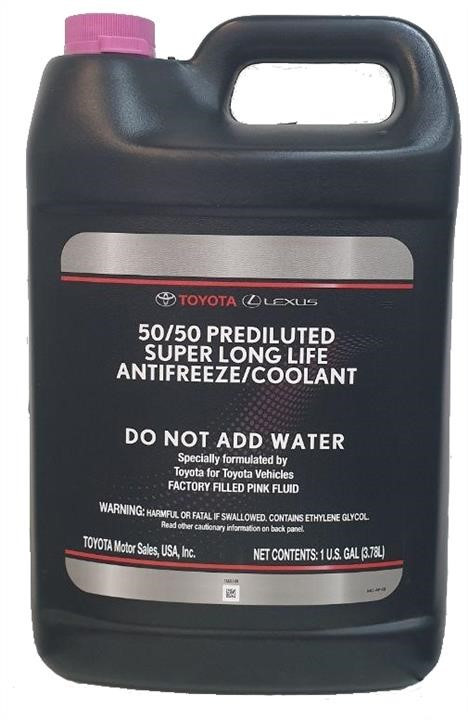 Антифриз G12+ Toyota Super Long Life Coolant -34°C рожевий 3.78 л 00272SLLC2