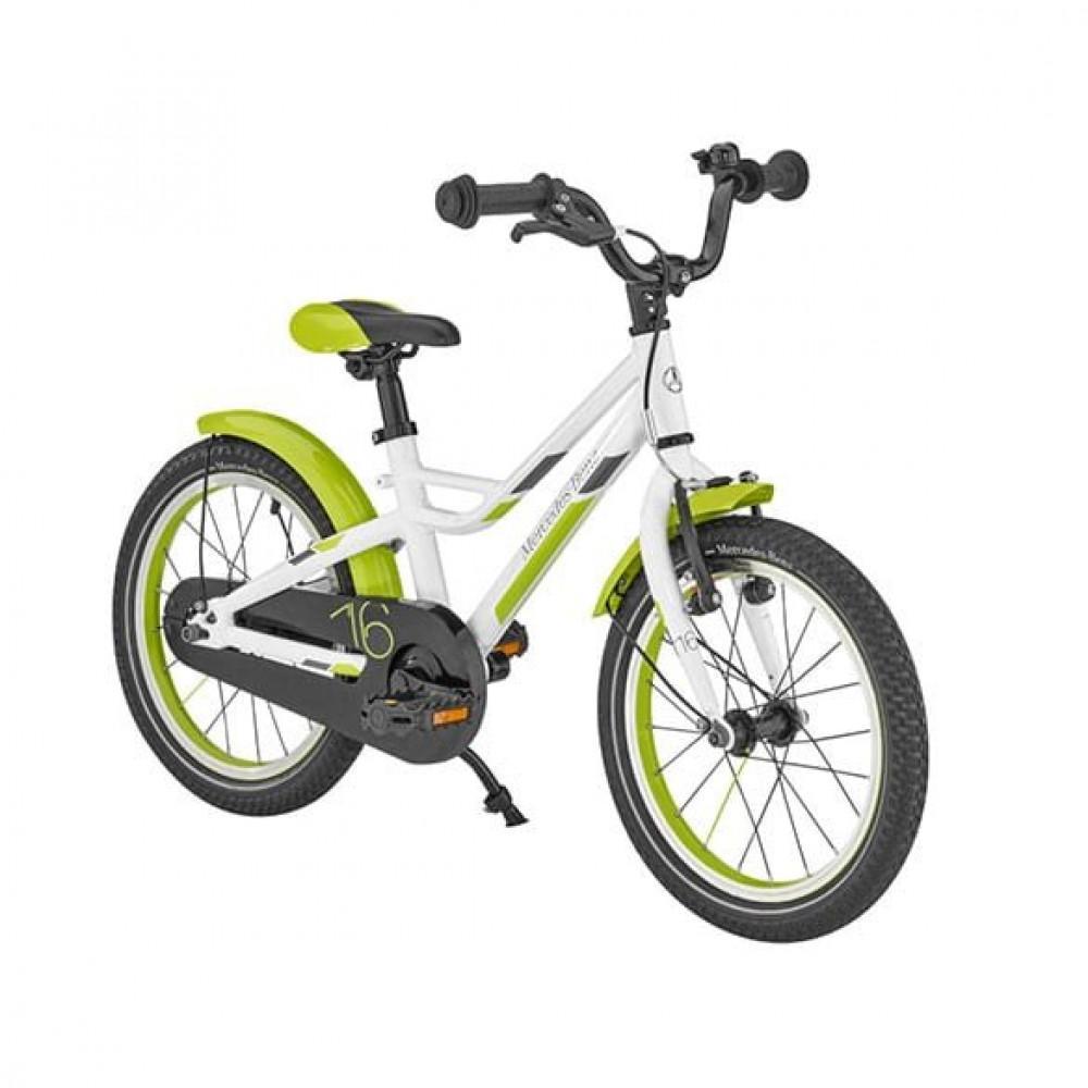 Дитячий велосипед Mercedes-Benz Chidren's Bike 4Y, White / Grey / Lime, артикул B66450195