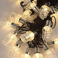 Гірлянда ЛАМПОЧКА-ПРУЖИНА  20 LED, 7м,