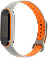 Ремінець Xiaomi Mi Band 5 gray/orange Nike