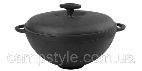 Каструля WOK з кришкою 3.5 літра Ситон, фото 1