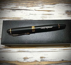 Ручка подарункова з гравіюванням Lux Steel 27