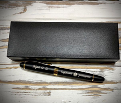 Ручка подарункова з гравіюванням Lux Steel 14