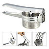Прес для картоплі Kamille з нержавіючої сталі KM-8857, фото 6