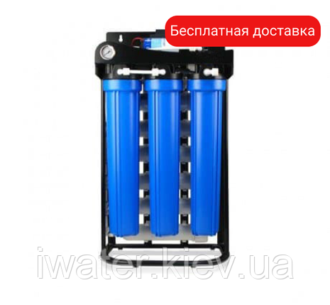 Система зворотного осмосу FILTRONS RO500 (20 slim) з помпою, фото 1
