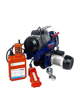 Тельфер з кареткою AL-FA ALEH800TR [1800Вт / 400-800кг / з радіокерованим пультом]