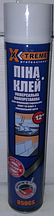 Клей піна Xtreme універсальна поліуретанова для пеностерольных плит мінеральної вати 12м2
