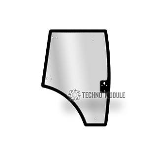 Скло двері правої Zoomlion / Chery