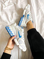 Кросівки Stussy x Nike Air Zoom r White University Blue, фото 2