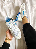 Кросівки Stussy x Nike Air Zoom r White University Blue, фото 2