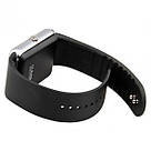 Розумні смарт години час роботи до 3 днів гарантія 6 місяців Слот для Sim-карти GT08 Black, фото 5