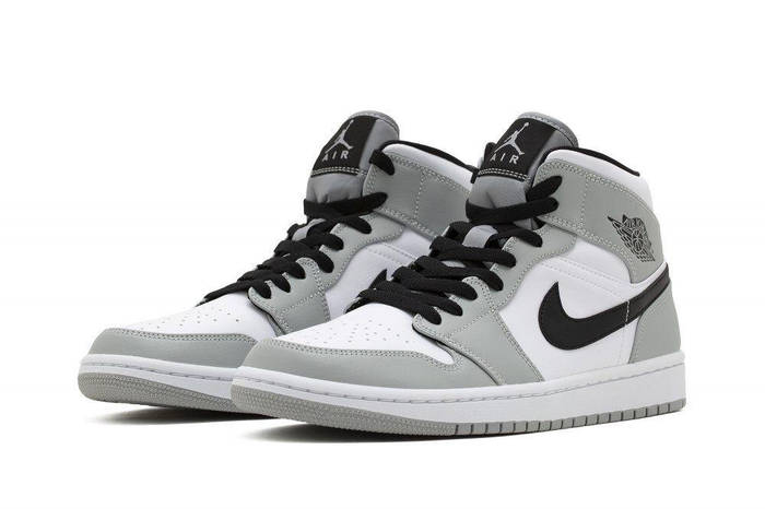 Light grey store jordan 1