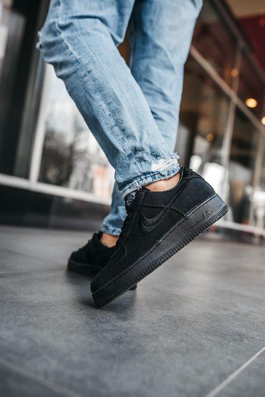 Nike air force 1 black anthracite suede deals