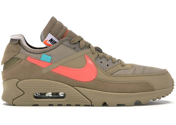 Кросівки Nike Air Max 90 Off-White Desert Ore, фото 2