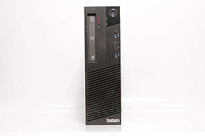 (Б/У) Системний блок (ПК) Lenovo ThinkCentre M83 SFF, Intel Core i5-4590, 4 GB RAM, 500 GB HDD, Windows 10