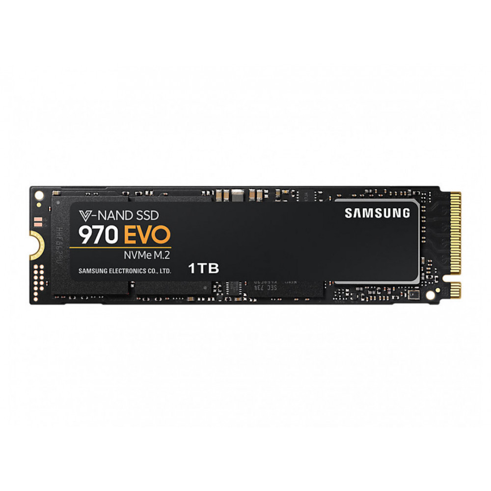 Накопичувач SSD Samsung 970 Evo series 1 TB M.2 PCIe 3.0 x4 V-NAND TLC (MZ-V7E1T0BW)