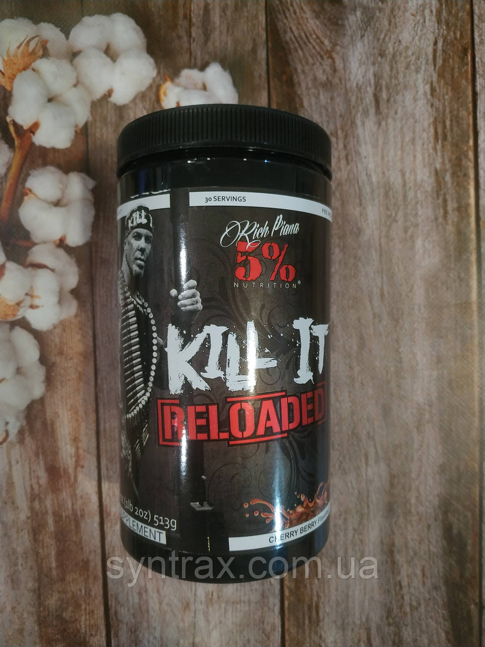 Rich Piana 5% Kill It Reloaded 513g 30 serv pre-workout, передтренувальний комплекс