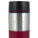 Термокружка Kamille червоний 420мл з нержавіючої сталі KM-2098, фото 5