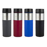 Термокружка Kamille червоний 420мл з нержавіючої сталі KM-2098, фото 8