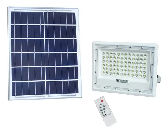 LED прожектор на сонячній батареї ALLTOP 80W 6000К IP66 0779A80-01 S0779ALT80WPRD, фото 2