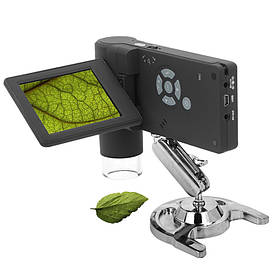Цифровий мікроскоп SIGETA HandView 20-500x 5.0 Mpx 3"TFT