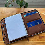 Шкіряна папка для документів, фото 2