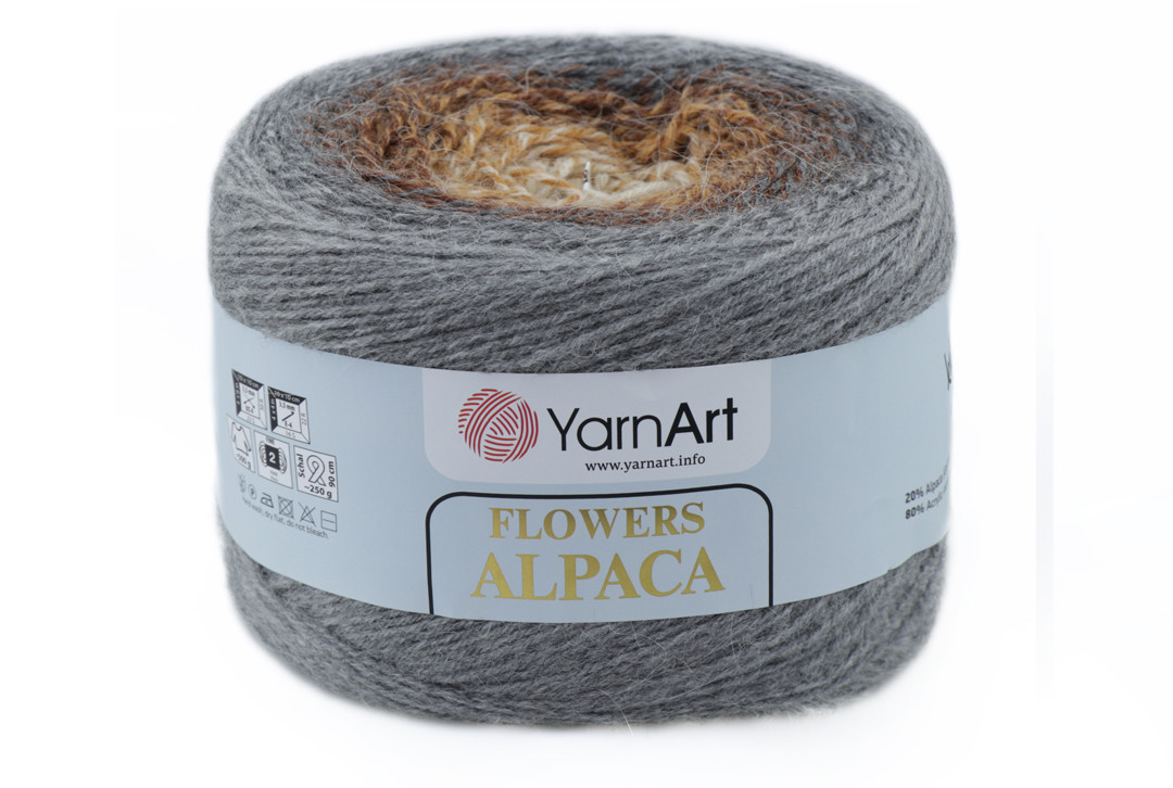 YarnArt Flowers Alpaca, №428 купити інтернетмагазин України. Опт та роздріб