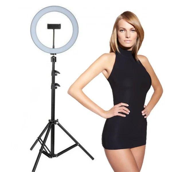 Кільцева Led-лампа Ring Light RL18 (діаметр 46 см/55W) (3-PH) 195172, фото 1