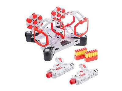 Тир набір ігровий Space Wars Bld Toys Стрільба з бластера гравітрусом із мішенями 194795