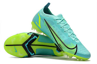 Футбольні бутси Nike Mercurial Vapor XIV Elite FG Dynamic Turq/Lime Glow