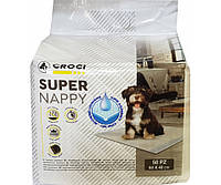 Пелюшки для собак Super nappy 60 х 40 см 50 шт/уп