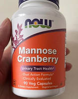 Манноза + Клюква Now Mannose Cranberry 90 капсул
