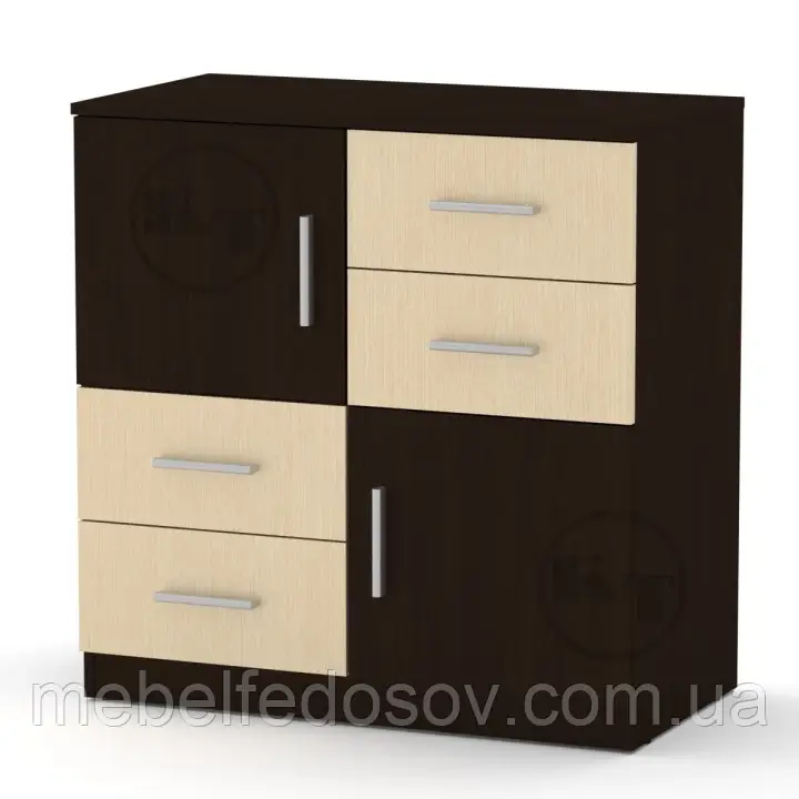 Комод 2+4 ДСП (Компаніт) 836х448х850мм