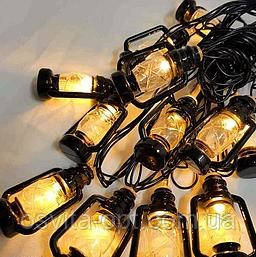 Гірлянда Фігурки 12 LED, "ЛІХТАРИК-2",  5м+ перехідник