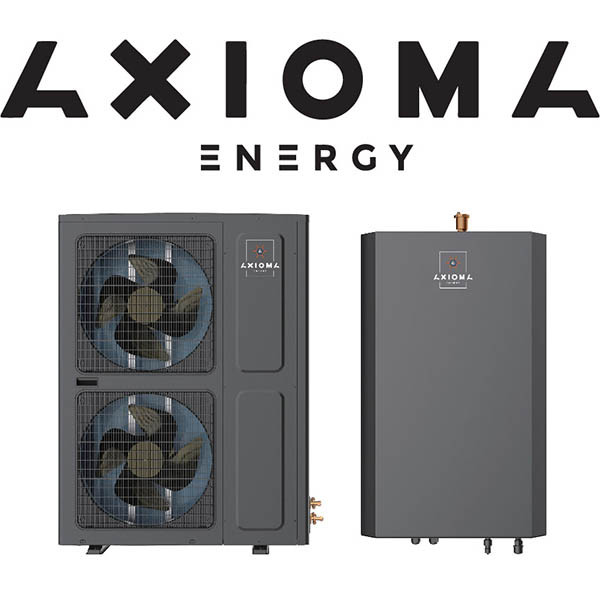 Тепловий насос invertor+EVI, 18кВт 230В, AXHP-EVIDC-18, AXIOMA energy