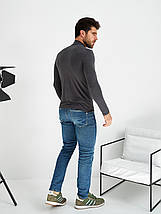 Гольф теплий кашемір темно-сірий 46-50, фото 3