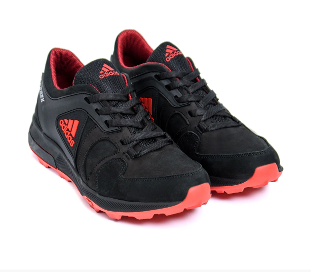 Чоловічі шкіряні кросівки Adidas Terrex black