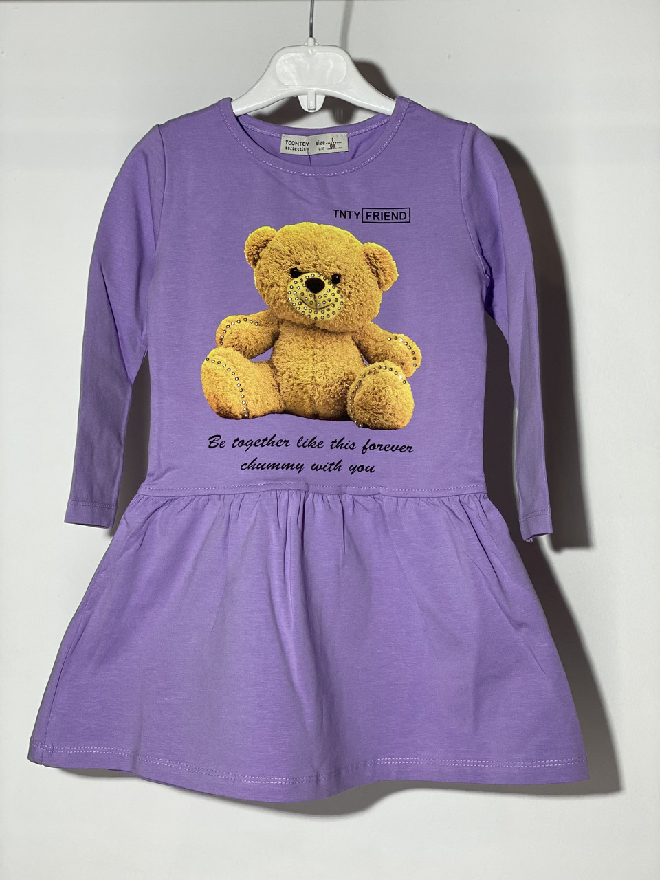 Сукня для дівчинки Toontoy 16760 104 см Бузковий, фото 1