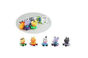 Пискавка "Peppa Pig" 5шт., 6см,в сітці, 14х15см №PP6076-A2(240) КІ