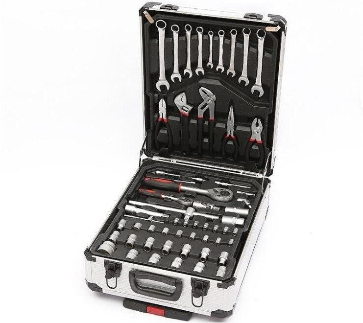 Набір інструментів Geko [186 елементи / Валіза 3 рівня ], фото 1