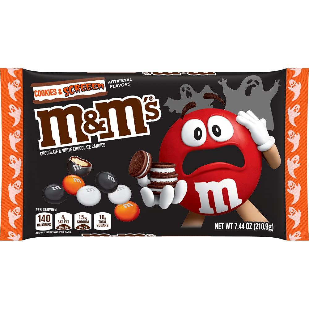 Драже M&m's Halloween Cookies & Screem Chocolate 210.9 g, фото 1