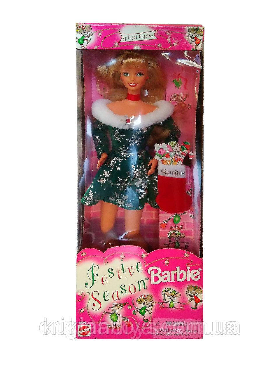 Festive season barbie 1997 hotsell