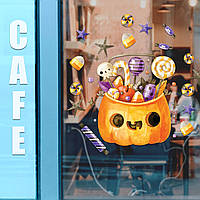 Наклейка вініловая Кошик солодощів 920х555мм матова