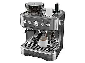 Кофемашина Silver Crest SSMP 1770 W 10032121 автоматична кавоварка 15 ступенів помолу 15 бар ОРИГІНАЛ