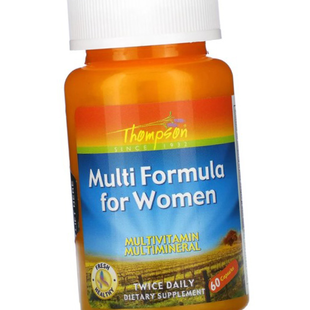 Мультивітаміни для жінок Thompson Multi Formula for Women 60 капсул