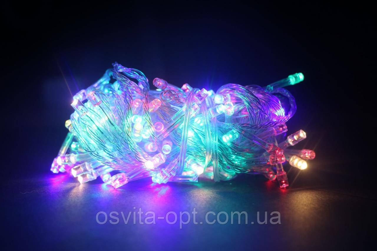 Гірлянда 100 LED (прозорий провід)