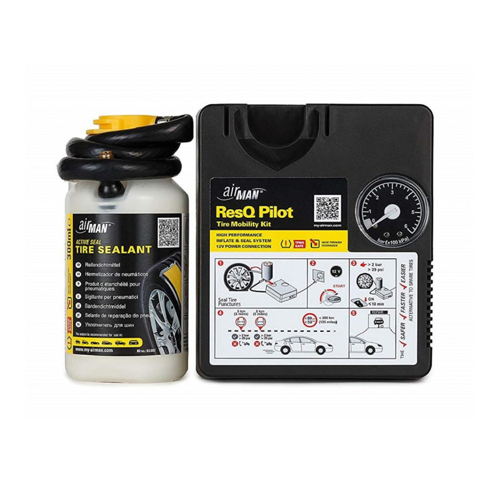 Active Tools AirMan ResQ Pilot комплект для ремонту шин Tyre Repair Kit, фото 1