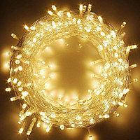 Гірлянда ЛІНЗА 8мм 200 LED, прозорий провід, 13м