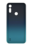 Задняя крышка для Motorola XT2053 Moto E6s, синяя, Peacock Blue, оригинал (Китай)